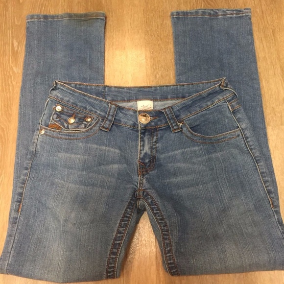 True Religion Denim - True Religion Women's Joey Super T Blue Jeans 27